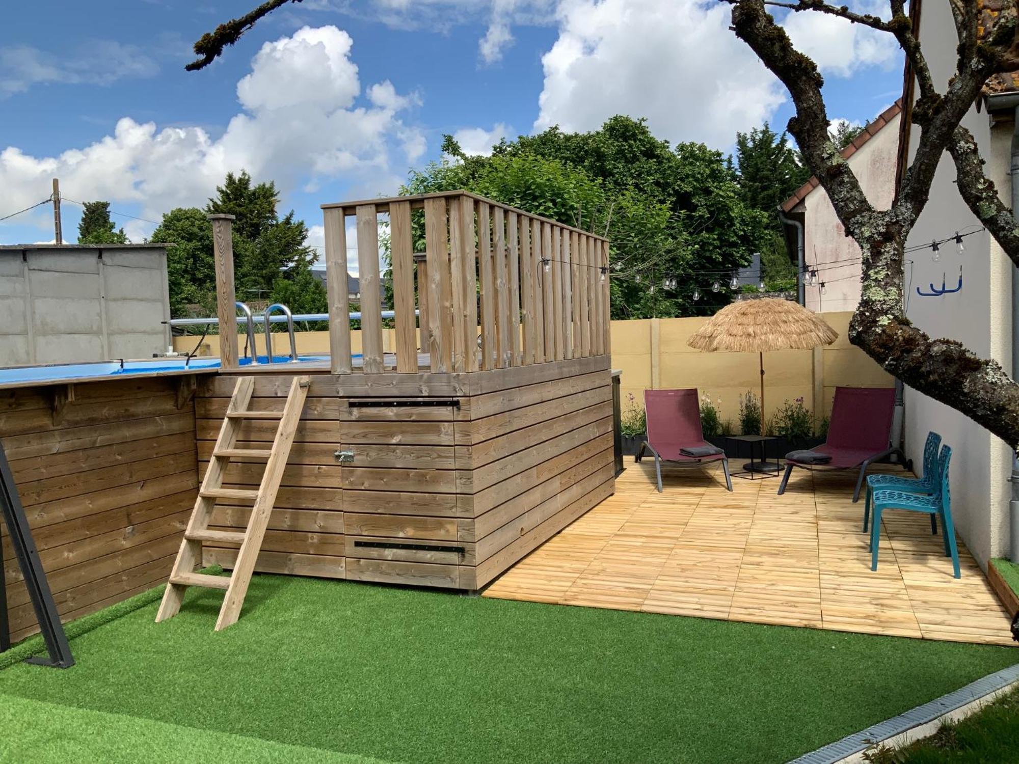Hébergement de vacances Maison Familiale Piscine Et Blois